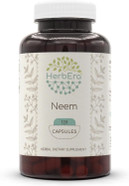 Neem 120 Capsules, 500 Mg, Neem (Azadirachta Indica) Dried Leaf (120 Capsules)