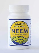 Neem Leaf 90 Veggie Capsules - 450Mg Per Capsule *Certified Organically Grown