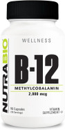 Nutrabio Methyl B-12 Vitamin Supplement, 2000Mcg  Promotes Cellular Health And Wellness, 90 Vegetable Capsules