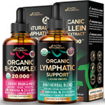 Nutraharmony Organic Vitamin B Complex & Lymphatic Drops