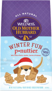 Old Mother Hubbard Wellness Minty Fresh Breath Dog Biscuits, Natural, Training Treats, Spearmint, Parsley, Oats, & Chicken Flavor, Mini Size, (20 Ounce Bag)