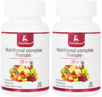 One Daily Multivitamin For Women - Complete Multimineral & Multivitamin With Vitamin A, C, D, E And B-Complex, Zinc & More Vitamins For Immunity, Energy, Hair, Skin & Nails - 60 Tablets