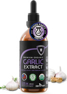 Organic Garlic Cloves Extract (Odorless Tincture) - Immune Support, Source Of Antioxidants - 2.32 Oz / 60Ml, Vegan, Manufactured In The Usa