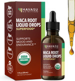 Organic Maca Root Liquid Drops - Supports Hormone Balance, Mood, And Energy In Women And Men - Lepidium Meyenii To Support Performance And Vitality - Non-Gmo, Vegan, Unflavored - 60 Servings