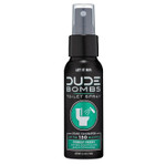 Dude Bombs - Toilet Spray - 2.5 Oz Spray Bottle  Forest Fresh Toilet Spray With Pine And Cedarwood Essential Oils - Stank Eliminator Up To 150 Dumps