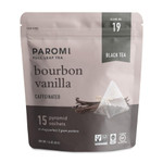 Paromi Bourbon Vanilla Black Tea, Resealable Pouch, 15 Count