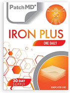 Patchmd  Iron Plus Topical Patches - 30 Days Supply