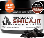 Pure Himalayan Shilajit Resin 1500Mg | 40% Fulvic Acid (Maximum Potency) | Natural Shilajit For Men & Women With 85+ Trace Minerals Supplement For Energy & Performance | Non Gmo | 50 Grams