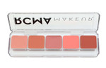 Rcma Makeup 5 Part "Series Favorites" Palette Cream Blush #1, Highly Pigmented & Blend Able Shades Of Pink, Buildable Color, Cheek Blush For Professional Makeup Artists, Vegan And Cruelty-Free