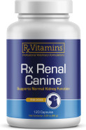 Rx Renal Canine 120 Caps By Rx Vitamins