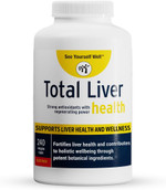 See Yourself Well Total Liver Health Supplement With Milk Thistle, Dandelion Root, Yarrow, Burdock Root, And Artichoke  240 Vegan Capsules For Liver Function Support