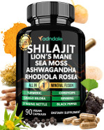 Shilajit Ultra Force 11-In-1. Pure Himalayan Organic Shilajit For Men And Women Capsules With Sea Moss Ashwagandha Rhodiola Rosea LionS Mane. 90 Count