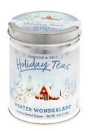 Simpson & Vail, Winter Wonderland Rooibos Herbal Tea, Holiday Collection - 4 Ounce Tin / 50 Cups