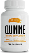Sirunes Leg Cramps Relief Quinine Capsules  Natural Cinchona Bark Supplement For Cramp Defense & Digestive Health  1000Mg Quinine Pills, 120 Tablets, Non-Gmo, Gluten-Free