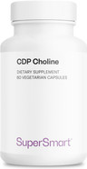 Supersmart - Cdp Choline 1000Mg Per Day (Patented & High Dose) - Cognizin Citicoline Supplement | Non-Gmo & Gluten Free - 60 Vegetarian Capsules