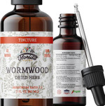 Sweet Wormwood Organic Tincture - Natural Supplement - Made In Usa - 2 Fl Oz (Sweet Wormwood - 2 X 2 Fl Oz)