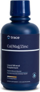 Trace Minerals | Liquid Cal/Mag/Zinc | Calcium, Magnesium, Zinc, Vitamin D3 Supplement | Supports Normal Tissue, Muscle, And Bone Density | Natural Piña Colada Flavor | 16 Servings, 16 Fl Oz
