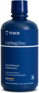 Trace Minerals | Liquid Cal/Mag/Zinc | Calcium, Magnesium, Zinc, Vitamin D3 Supplement | Supports Normal Tissue, Muscle, And Bone Density | Natural Piña Colada Flavor | 32 Servings, 32 Fl Oz