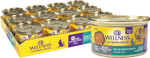 Wellness Complete Health Pate Senior Wet Cat Food, Natural, Protein-Rich, Grain Free, 3 Ounce, 24 Pack, (Chicken Age Advantage)