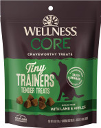 Wellness Core Tiny Trainers Dog Treats, Natural, Training Treat, Grain Free, Lamb & Apple (6 Ounce Bag)