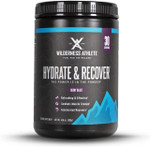 Wilderness Athlete - Hydrate & Recover | Liquid Hydration Powder Electrolyte Drink Mix - Recover Faster With Bcaas - Hydrate Powder With 1000Mg Of Vitamin C - 30 Serving Tub (Strawberry Pomegranate)