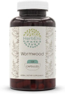 Wormwood 120 Capsules, 400 Mg, Wormwood (Artemisia Absinthium) Dried Herb (120 Capsules)