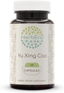Yu Xing Cao 120 Capsules, 500 Mg, Yu Xing Cao (Plu Kaow, Houttuynia Cordata) Dried Herb (120 Capsules)