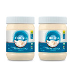 Nutiva Organic Vanilla Coconut Spread, 11.5 oz (Pack of 2) - 3g Sugar Per Serving, Low Carb, Non-GMO, Gluten Free,Paleo, Vegan, Smooth, No Stir