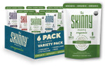 It'S Skinny Organic Variety Pack - Low Carb & Keto Pasta Noodles: Konjac & Shirataki Noodle (Angel Hair, Spaghetti, Fettuccine, Rice) | Healthy, Low Calorie, Carb Free Pasta, 9 Calories Bag (6-Pack) It'S Skinny Organic Variety Pack - Low Carb & Keto Pasta Noodles: Konjac & Shirataki Noodle (Angel Hair, Spaghetti, Fettuccine, Rice) | Healthy, Low Calorie, Carb Free Pasta, 9 Calories Bag (6-Pack)