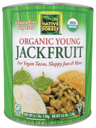 Native Forest Organic Young Jackfruit, Vegan Meatless Alternative, Foodservice Size, 6.1 Pound Can