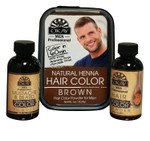 Okay Men's Henna Hair Color, Brown, 2 Ounce (OKAY-MENHHBRW2)Brown