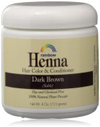 Rainbow Henna Persian Dark Brown Hair Color 4 Oz, (2 Pack)