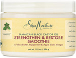 SheaMoisture Jamaican Black Castor Oil Strengthen & Restore Smoothie Cream for Unisex, 11.5 Oz11.5 Ounce (Pack of 1)