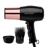 GOLD N HOT 1875 WATT Full Size Euro Dryer with Rose Gold BarrelBlack