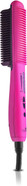 Royale Luxury Ceramic Hair Straightener Brush - Genius Heating Element, Ionic Technology (Hot Pink)Hot Pink