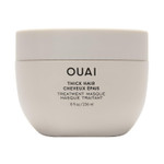 OUAI Thick Hair Treatment Masque - Almond Oil, Olive Oil & Hydrolyzed Keratin to Repair & Restore Damaged Hair - Softens, Smooths & Strengthens - Phthalate & Paraben Free Hair Masque - 8 fl oz