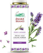 Snake Brand Prickly Heat Cooling Powder For Everyday Use - Anti-Chafing, Heat Rash Relief, Relaxing Lavender Scent (9.9 Oz / 280G) Snake Brand Prickly Heat Cooling Powder For Everyday Use - Anti-Chafing, Heat Rash Relief, Relaxing Lavender Scent (9.9 Oz / 280G)