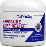 Triderma Md Pressure Sore Relief Healing Cream For Bed Sores Treatment, Ulcers, Pressure Sores, Wound Healing, Chafed Skin And Hard-To-Heal Skin Sores With Calendula And Ap4 Aloe, 4 Oz Jar Triderma Md Pressure Sore Relief Healing Cream For Bed Sores Treatment, Ulcers, Pressure Sores, Wound Healing, Chafed Skin And Hard-To-Heal Skin Sores With Calendula And Ap4 Aloe, 4 Oz Jar