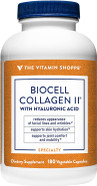 The Vitamin Shoppe Biocell Collagen Ii With Hyaluronic Acid 1000Mg (180 Vegetable Capsules) The Vitamin Shoppe Biocell Collagen Ii With Hyaluronic Acid 1000Mg (180 Vegetable Capsules)