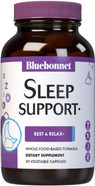 Bluebonnet Nutrition Targeted Choice Sleep Support, Rest & Relaxation Whole Food-Based Formula, Soy-Free, Gluten-Free, Kosher, Non-Gmo, Dairy-Free, Vegan, 30 Vegetable Capsules