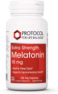Protocol Melatonin 10Mg - Extra Strength - Immune And Sleep Support For Adults - 100 Veg Caps