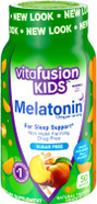 Vitafusion Kids Melatonin Gummy Supplements, Tropical Peach Flavored Sleep Support Supplements (1), 50 Count Vitafusion Kids Melatonin Gummy Supplements, Tropical Peach Flavored Sleep Support Supplements (1), 50 Count
