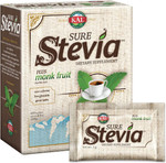 Kalã¢Â® Sure Steviaã£Â¢ÃÂâ Extract Powder Plus Monk Fruit (Luo Han) | Best-Tasting, Zero Calorie, Low Glycemic | 100 Single-Serve Packets Kalã¢Â® Sure Steviaã£Â¢ÃÂâ Extract Powder Plus Monk Fruit (Luo Han) | Best-Tasting, Zero Calorie, Low Glycemic | 100 Single-Serve Packets