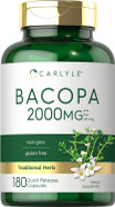 Carlyle Bacopa Monnieri Capsules | 180 Capsules | Gluten Free Supplement