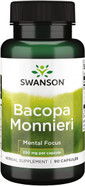 Swanson Bacopa Monnieri Extract Bacognize 250 Milligrams 90 Capsules