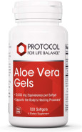 Protocol Aloe Vera Gels - Digestive and Healing Support - 100 Softgels