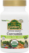 Naturesplus Source Of Life Garden Certified Organic Curcumin - 400 Mg, 30 Vegan Capsules - Gluten-Free - 30 Servings