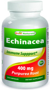Best Naturals Echinacea 400 Mg 250 Capsules