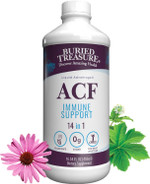 Buried Treasure Acf Advanced Immune Support - 16 Oz, 16 Servings With Elderberry, Echinacea And Herbal Blend For Immunity Support Buried Treasure Acf Advanced Immune Support - 16 Oz, 16 Servings With Elderberry, Echinacea And Herbal Blend For Immunity Support