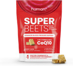 Humann Superbeets Heart Chews Advanced - 3-In-1 Formula With Beetroot, Grape Seed Extract, & Coq10, 60 Count Humann Superbeets Heart Chews Advanced - 3-In-1 Formula With Beetroot, Grape Seed Extract, & Coq10, 60 Count